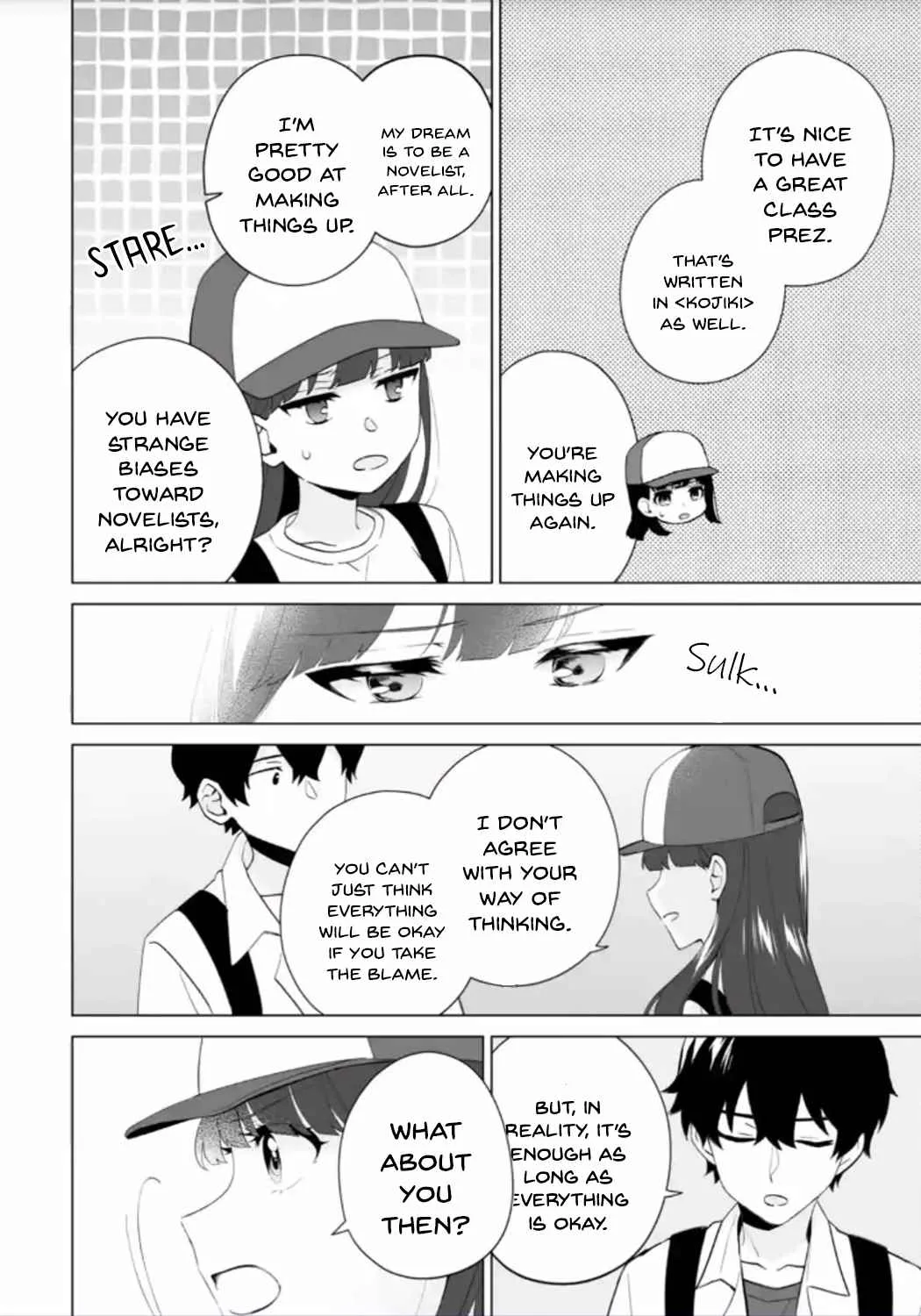 Please Leave Me Alone (For Some Reason, She Wants to Change a Lone Wolf's Helpless High School Life.) Chapter 14 page 12