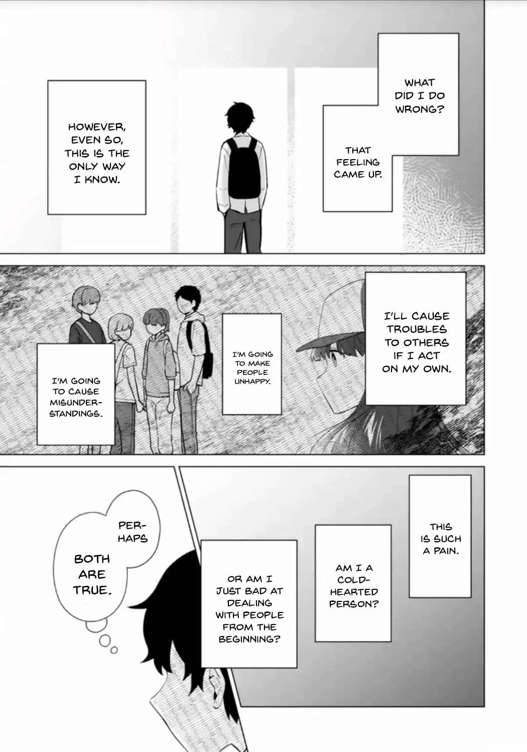 Please Leave Me Alone (For Some Reason, She Wants to Change a Lone Wolf's Helpless High School Life.) Chapter 14 page 17