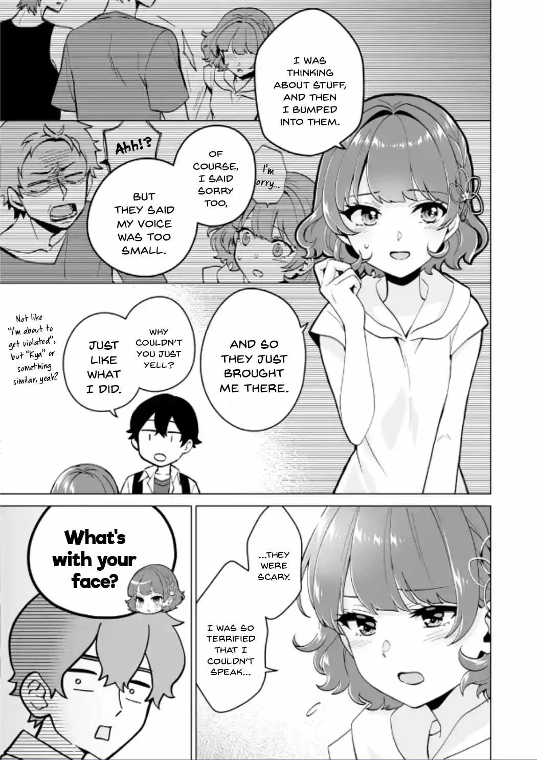 Please Leave Me Alone (For Some Reason, She Wants to Change a Lone Wolf's Helpless High School Life.) Chapter 17 page 7
