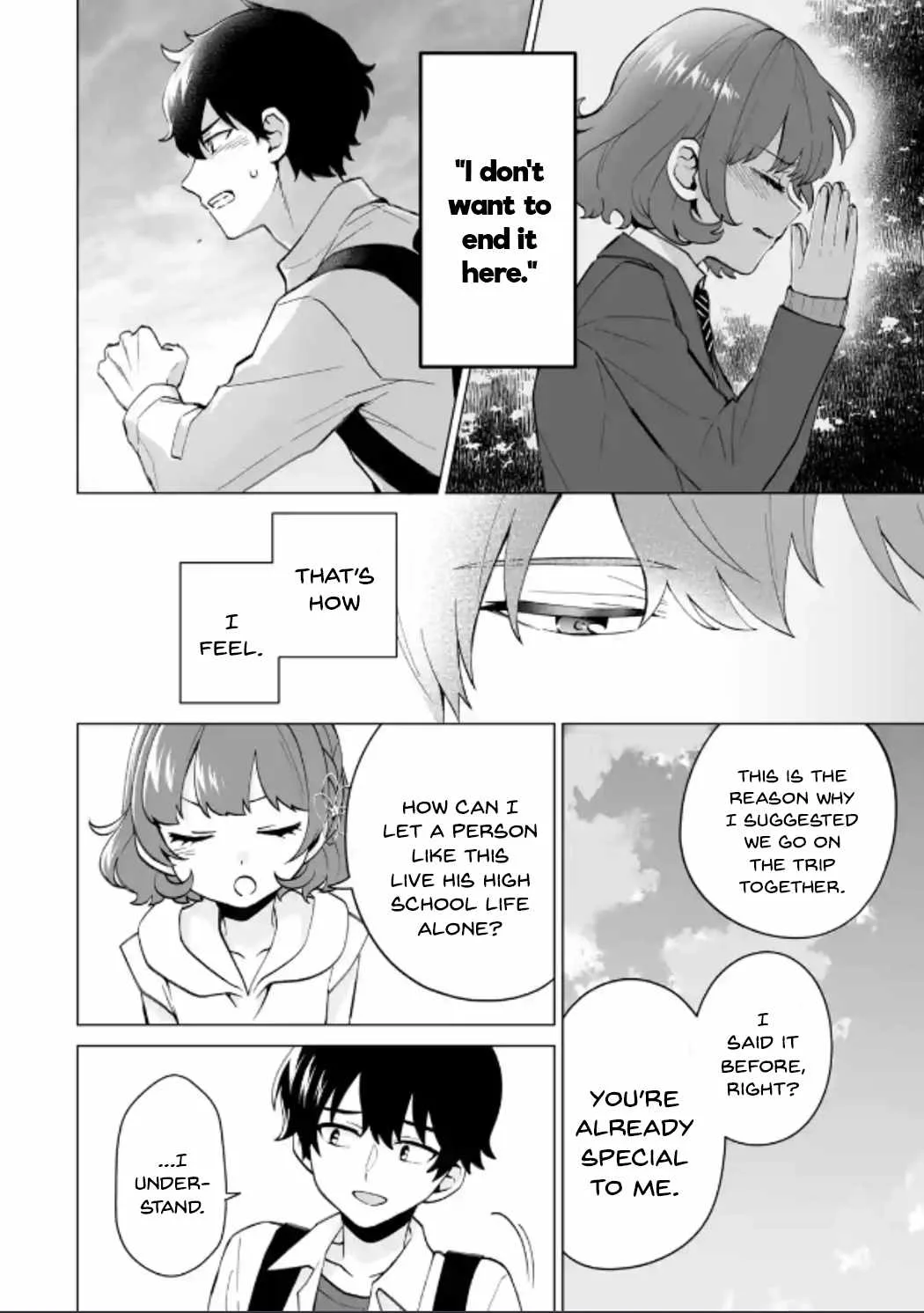 Please Leave Me Alone (For Some Reason, She Wants to Change a Lone Wolf's Helpless High School Life.) Chapter 17 page 16