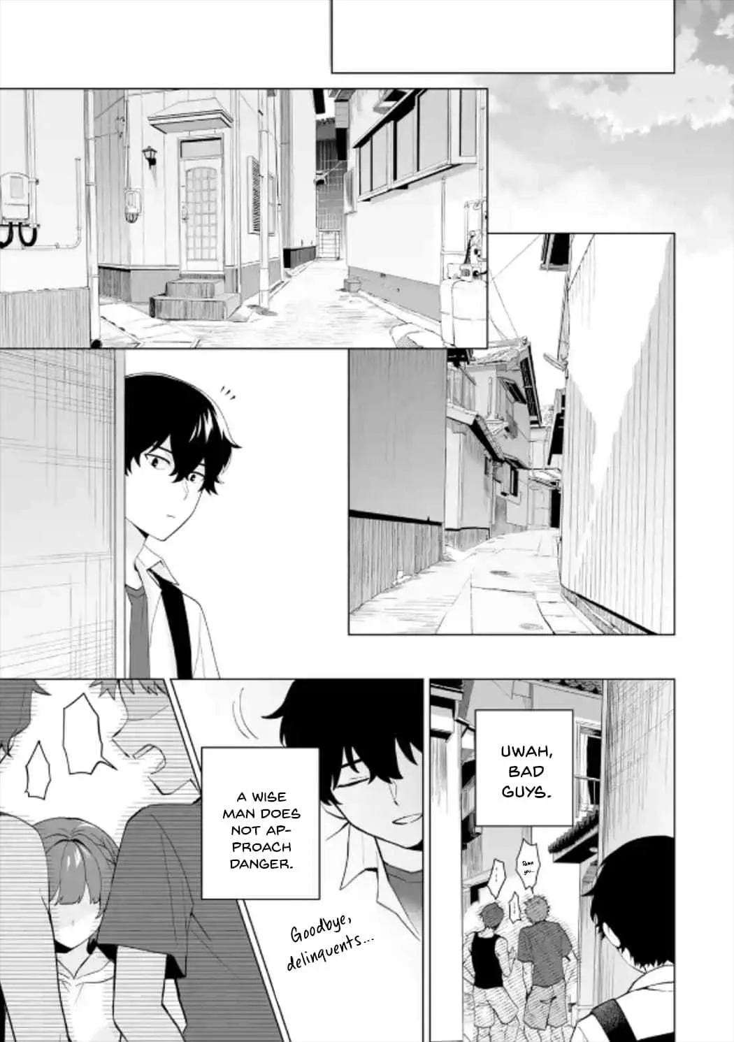 Please Leave Me Alone (For Some Reason, She Wants to Change a Lone Wolf's Helpless High School Life.) Chapter 16 page 7