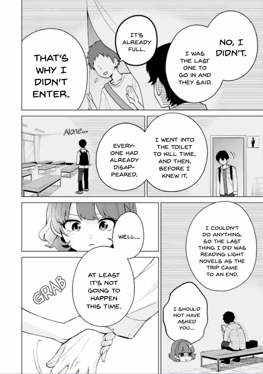 Please Leave Me Alone (For Some Reason, She Wants to Change a Lone Wolf's Helpless High School Life.) Chapter 17 page 22