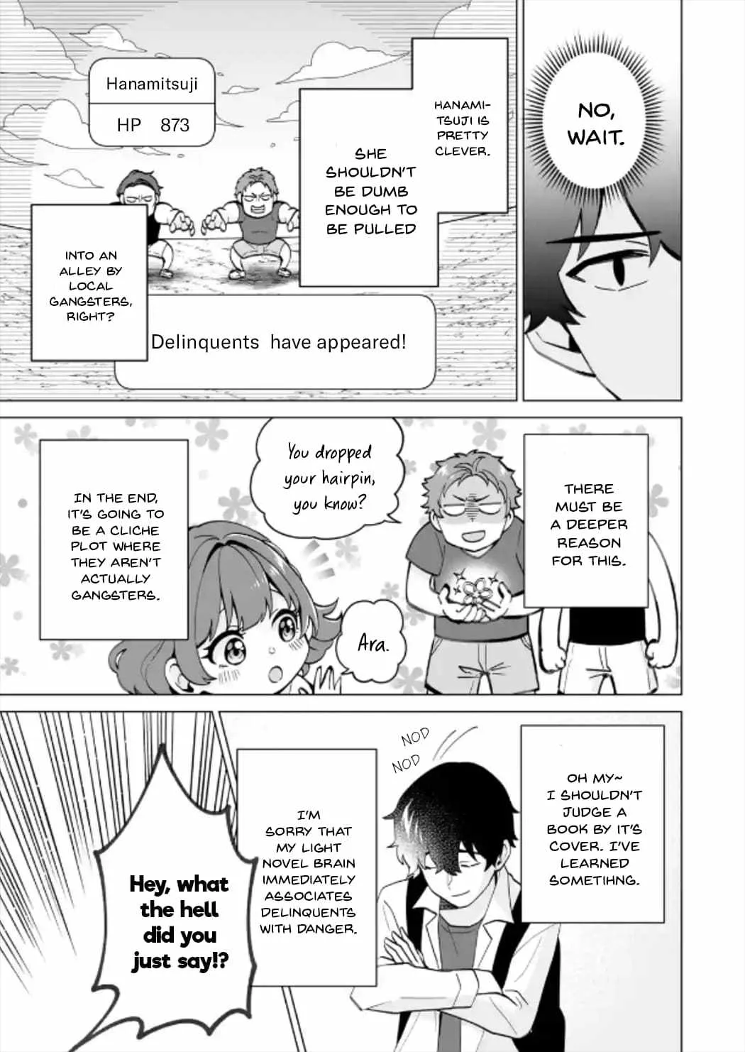Please Leave Me Alone (For Some Reason, She Wants to Change a Lone Wolf's Helpless High School Life.) Chapter 16 page 9