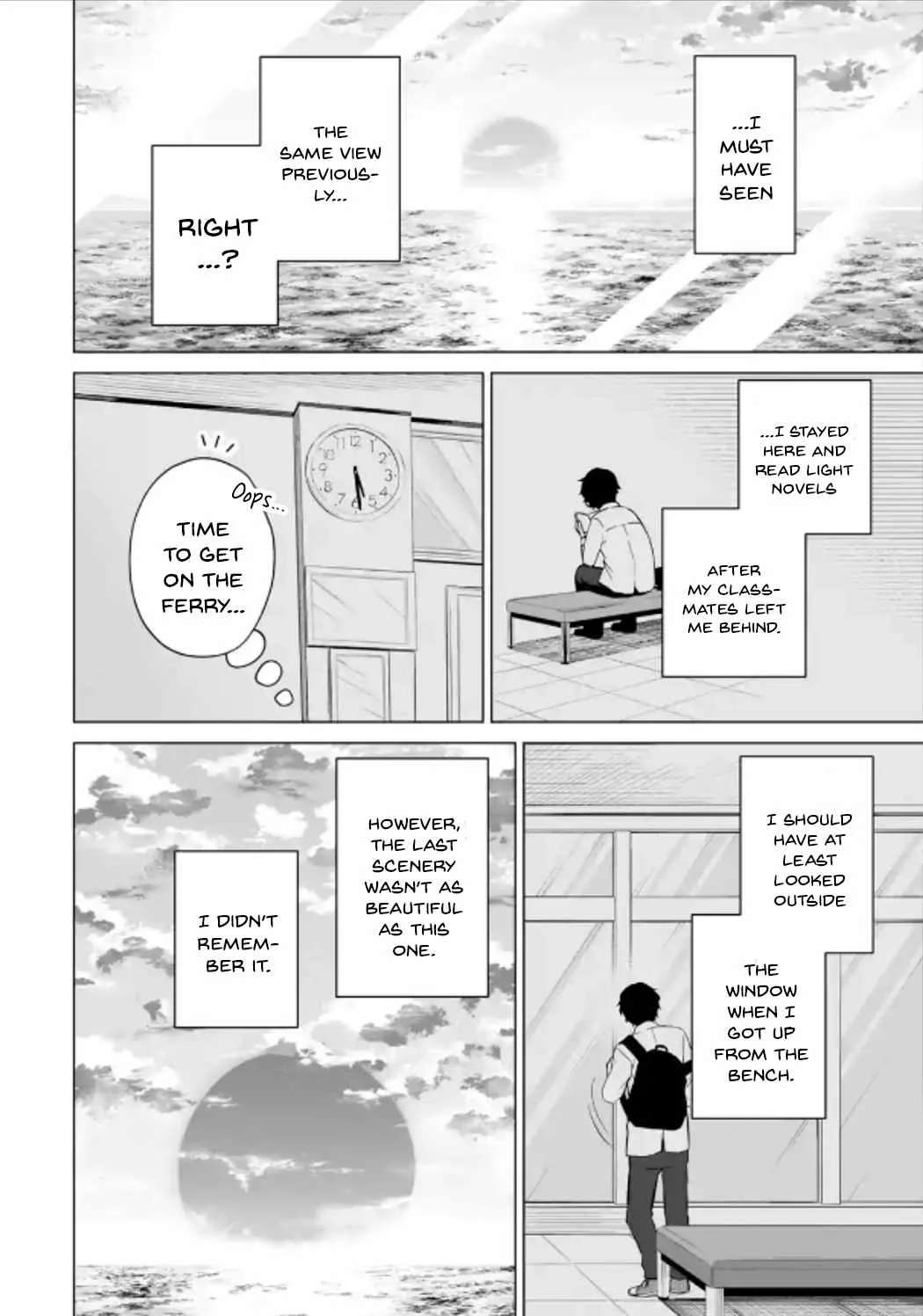 Please Leave Me Alone (For Some Reason, She Wants to Change a Lone Wolf's Helpless High School Life.) Chapter 18 page 2