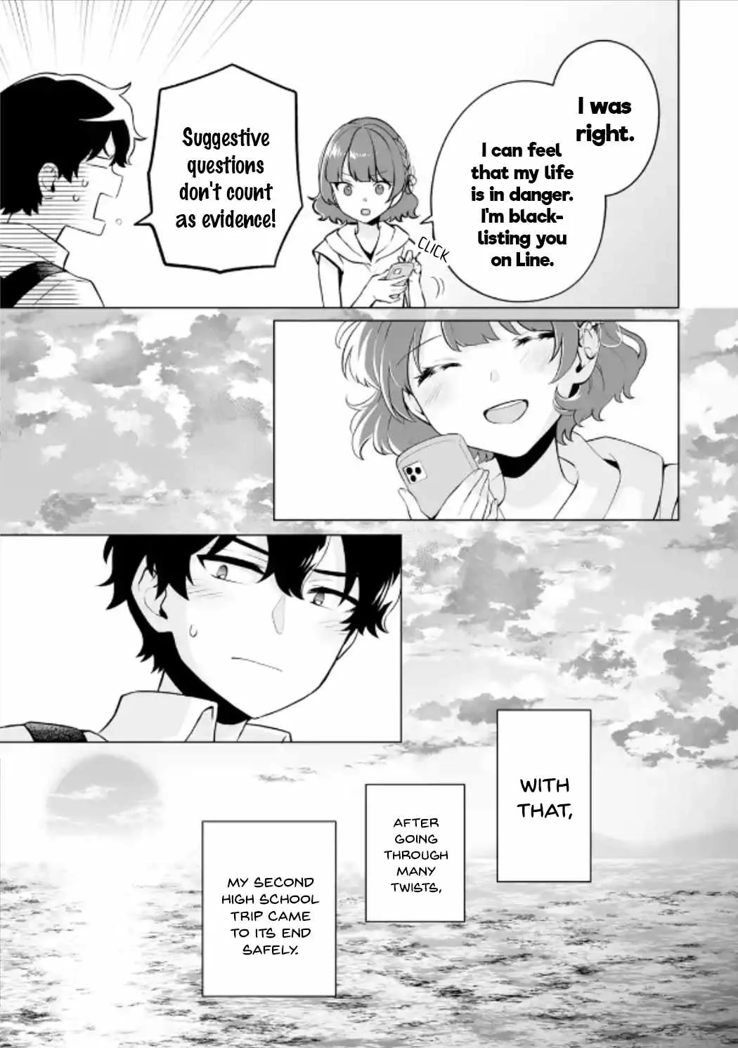 Please Leave Me Alone (For Some Reason, She Wants to Change a Lone Wolf's Helpless High School Life.) Chapter 18 page 7