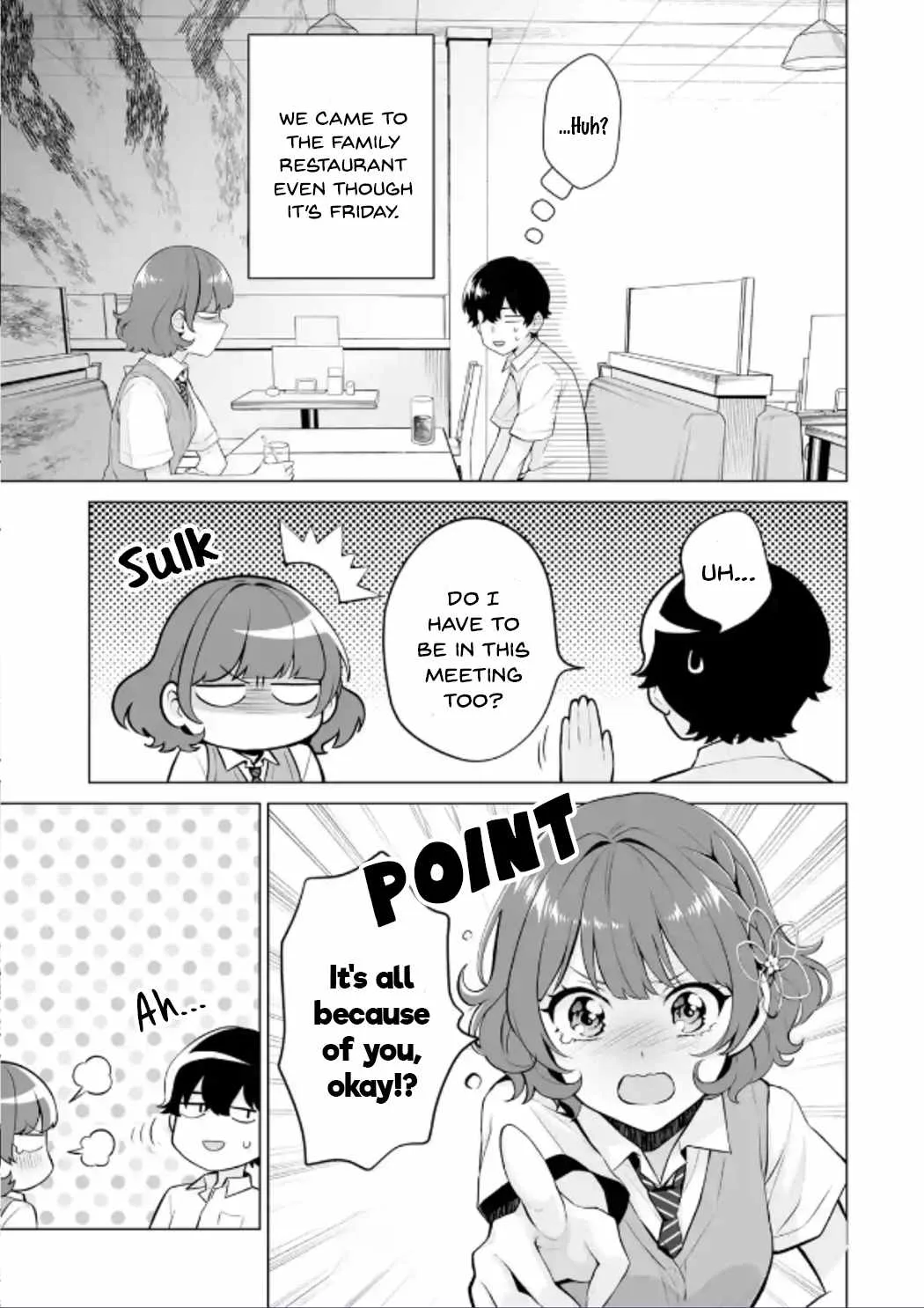 Please Leave Me Alone (For Some Reason, She Wants to Change a Lone Wolf's Helpless High School Life.) Chapter 18 page 9