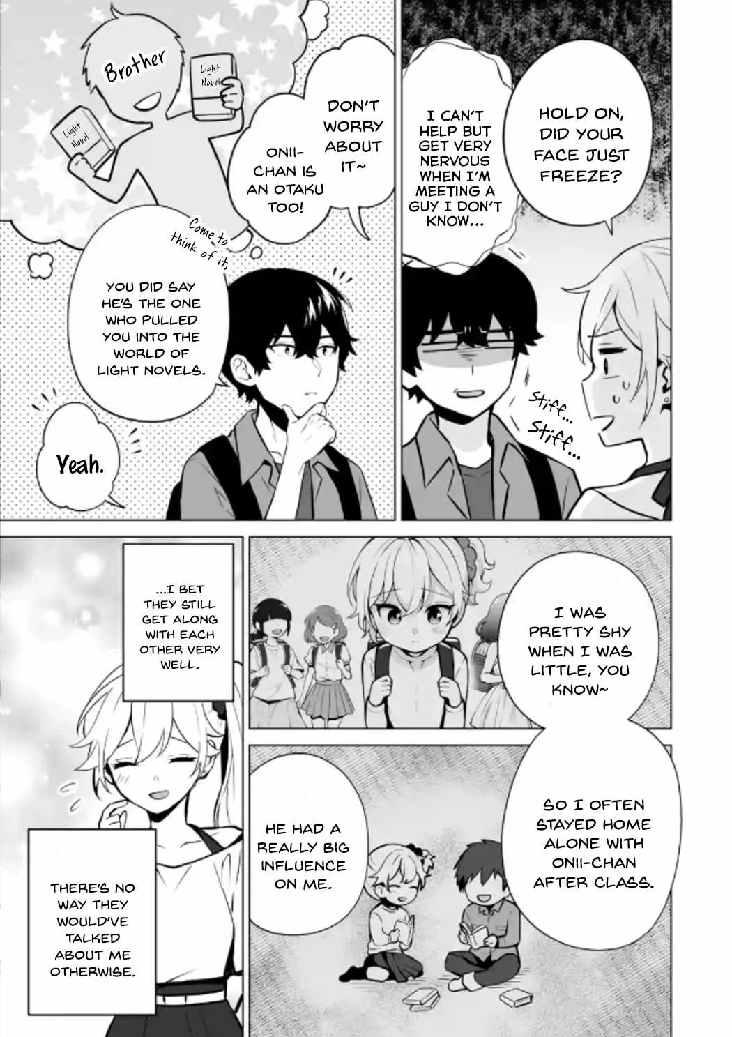 Please Leave Me Alone (For Some Reason, She Wants to Change a Lone Wolf's Helpless High School Life.) Chapter 19 page 17