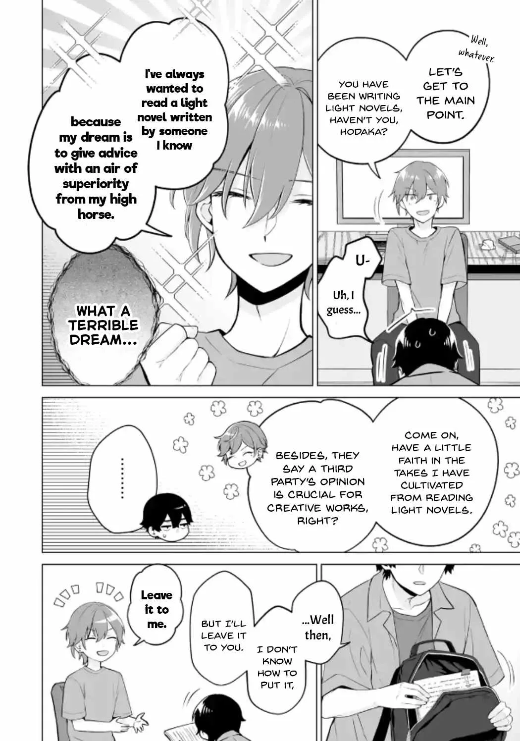 Please Leave Me Alone (For Some Reason, She Wants to Change a Lone Wolf's Helpless High School Life.) Chapter 20 page 8