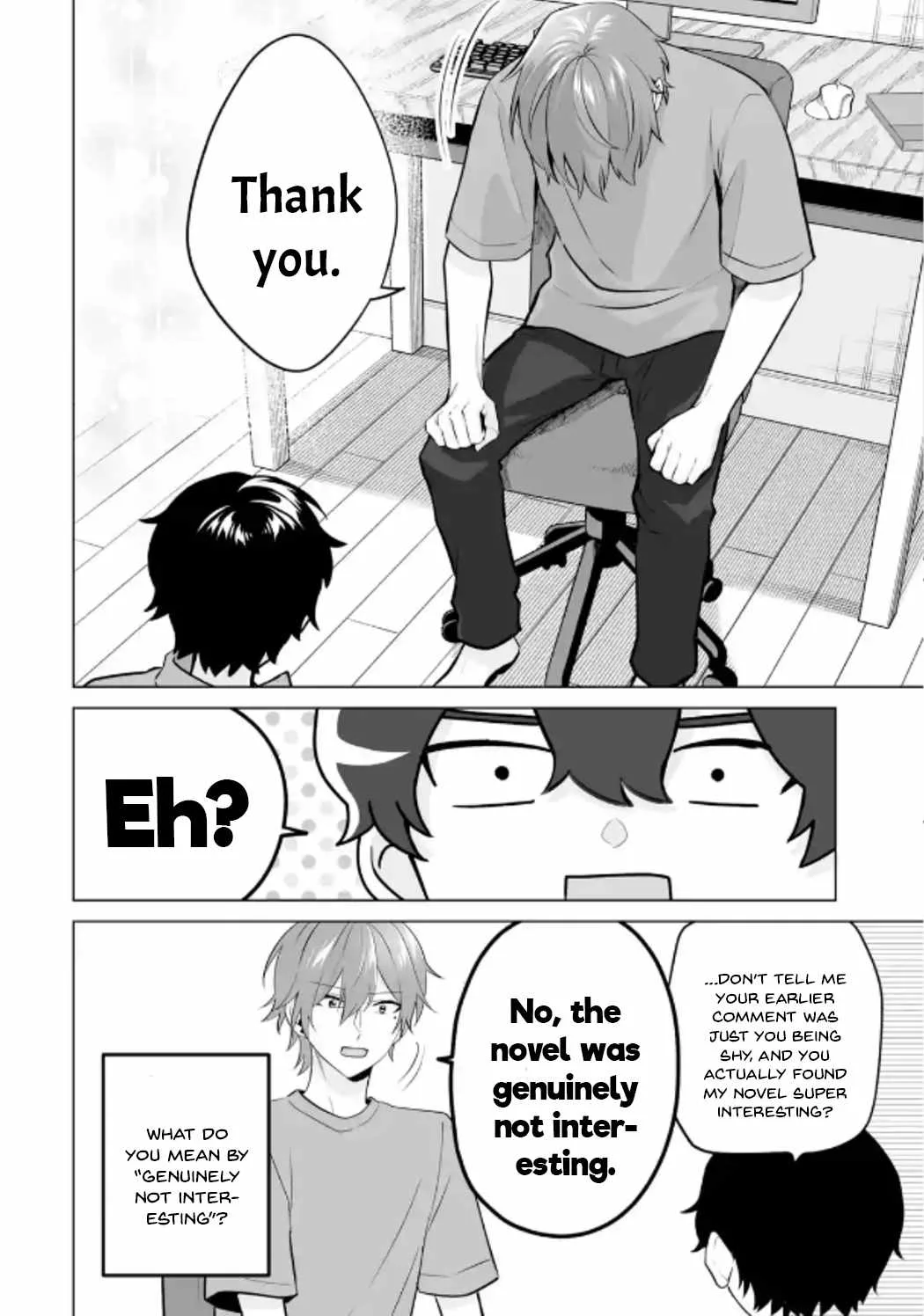 Please Leave Me Alone (For Some Reason, She Wants to Change a Lone Wolf's Helpless High School Life.) Chapter 20 page 14