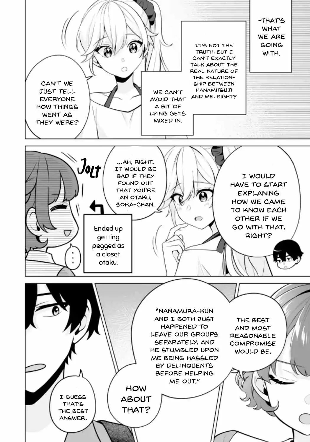 Please Leave Me Alone (For Some Reason, She Wants to Change a Lone Wolf's Helpless High School Life.) Chapter 20 page 24
