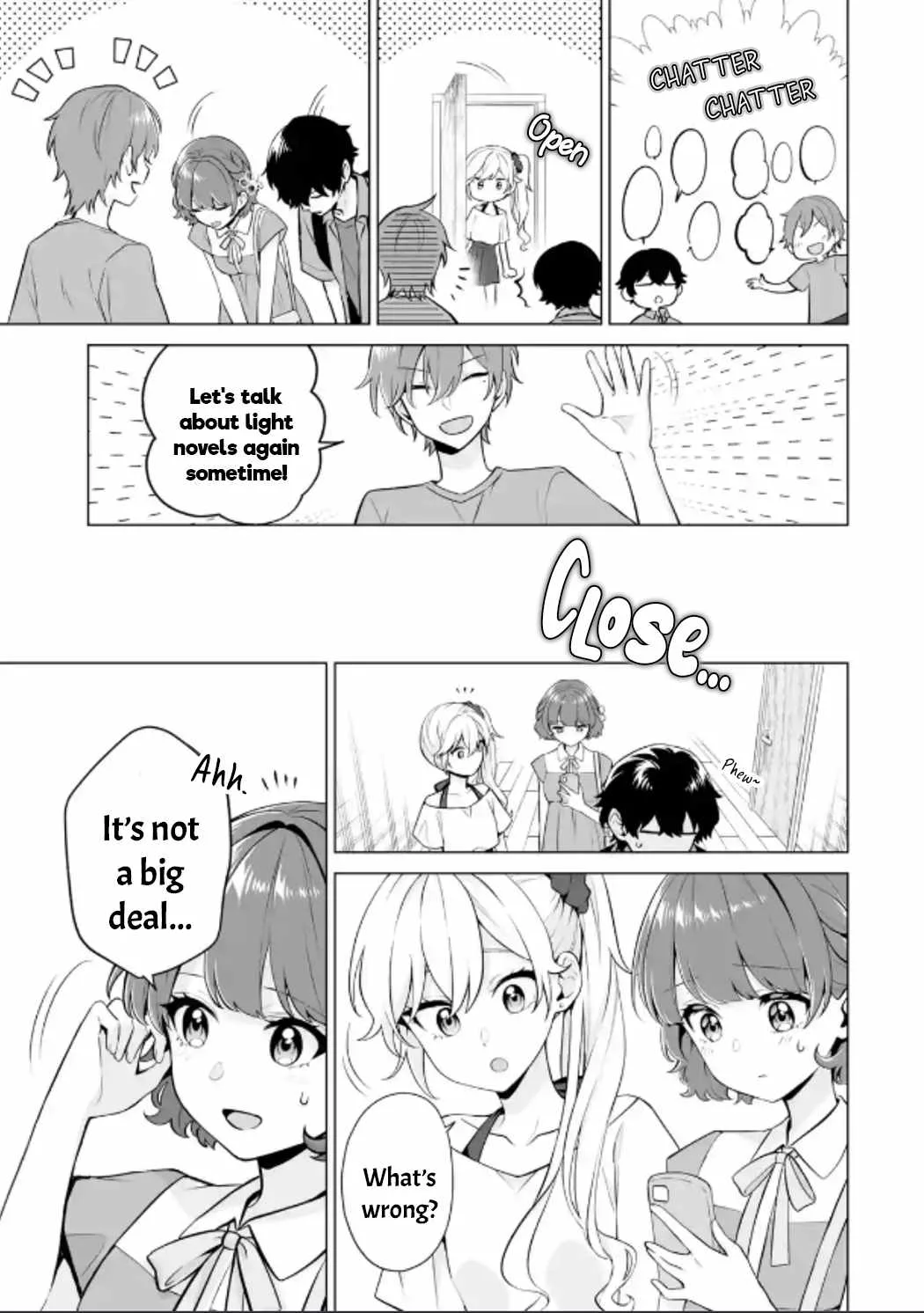 Please Leave Me Alone (For Some Reason, She Wants to Change a Lone Wolf's Helpless High School Life.) Chapter 20 page 21