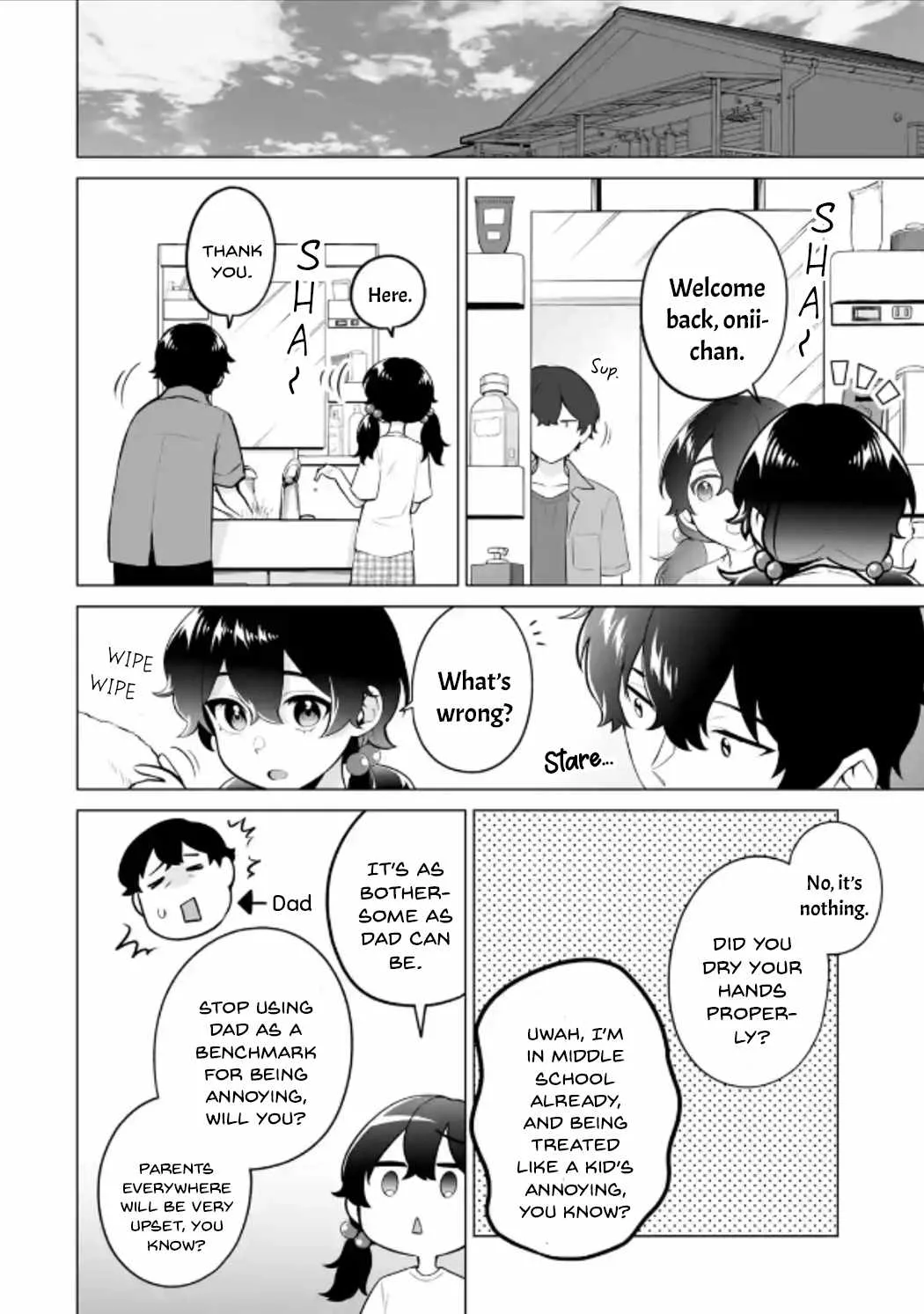 Please Leave Me Alone (For Some Reason, She Wants to Change a Lone Wolf's Helpless High School Life.) Chapter 20 page 26