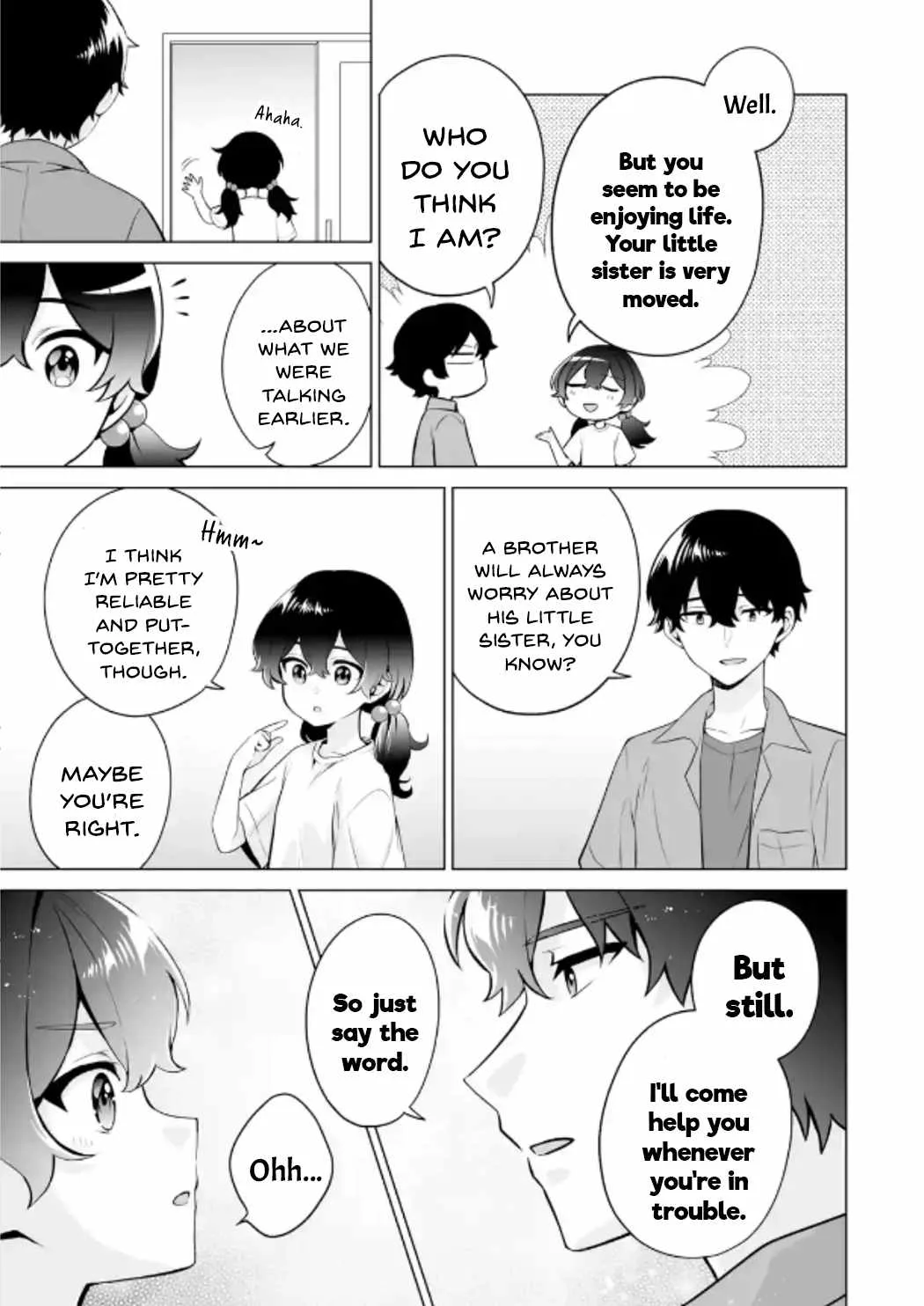 Please Leave Me Alone (For Some Reason, She Wants to Change a Lone Wolf's Helpless High School Life.) Chapter 20 page 29