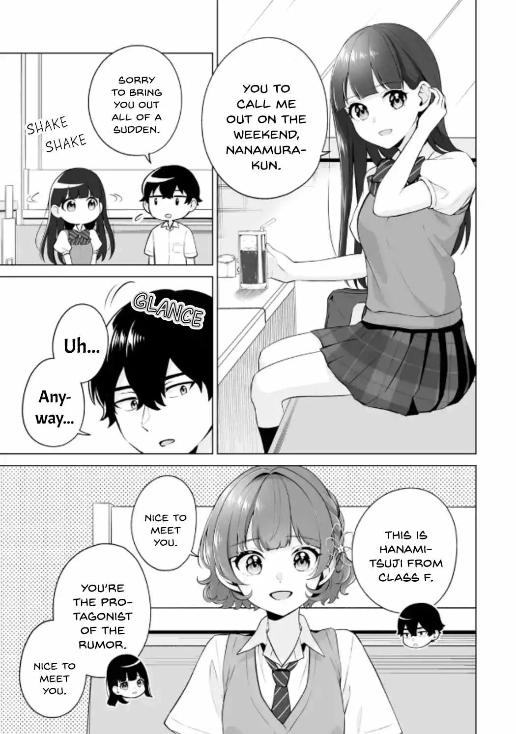 Please Leave Me Alone (For Some Reason, She Wants to Change a Lone Wolf's Helpless High School Life.) Chapter 21 page 3
