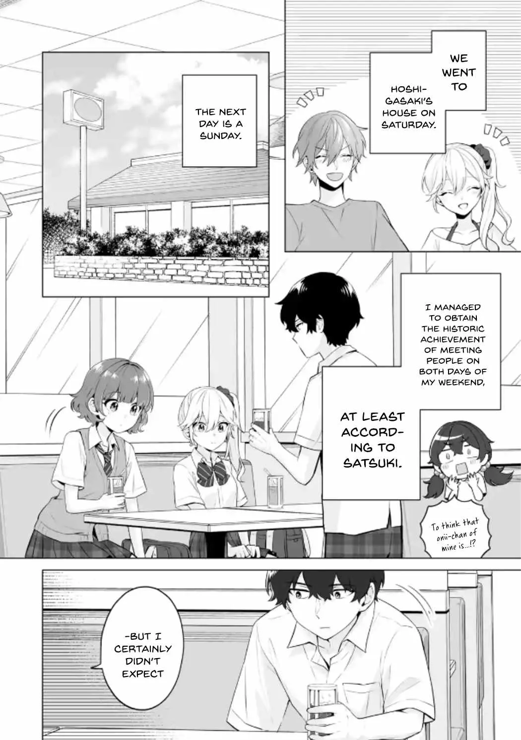Please Leave Me Alone (For Some Reason, She Wants to Change a Lone Wolf's Helpless High School Life.) Chapter 21 page 2
