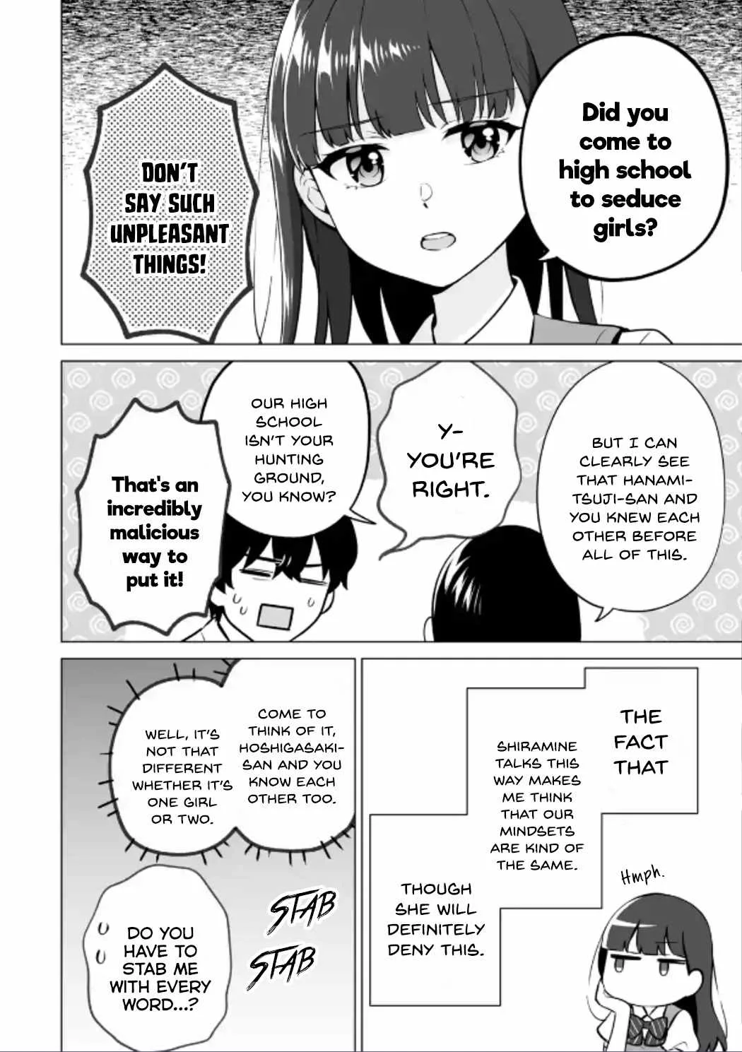 Please Leave Me Alone (For Some Reason, She Wants to Change a Lone Wolf's Helpless High School Life.) Chapter 21 page 6