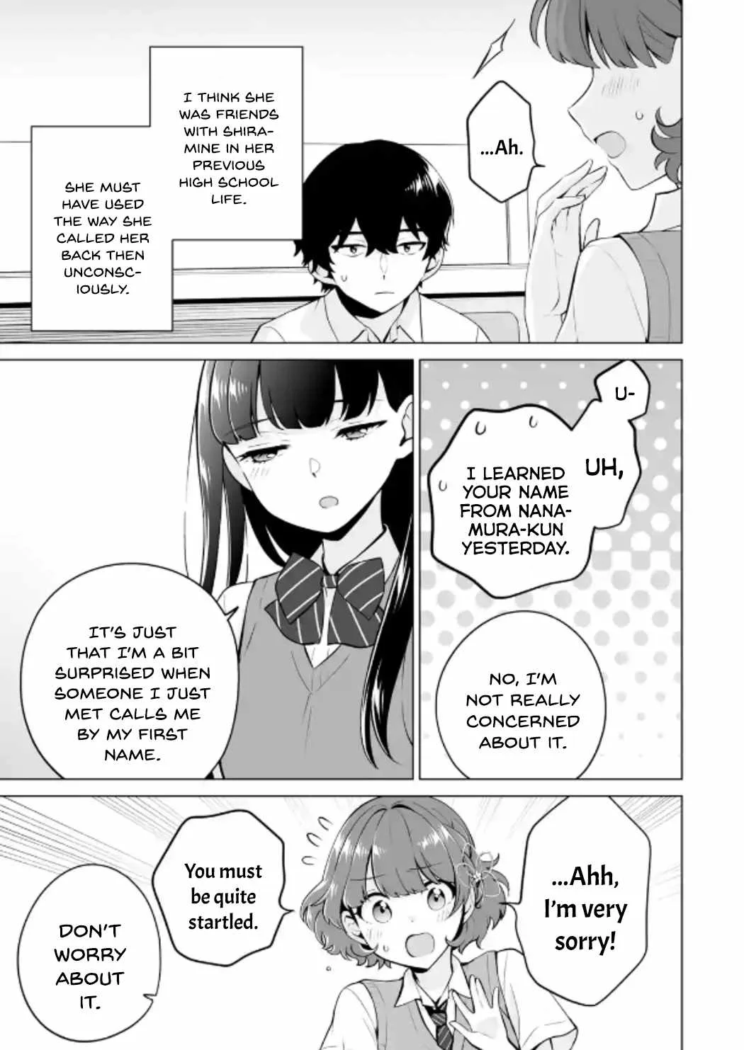 Please Leave Me Alone (For Some Reason, She Wants to Change a Lone Wolf's Helpless High School Life.) Chapter 21 page 9
