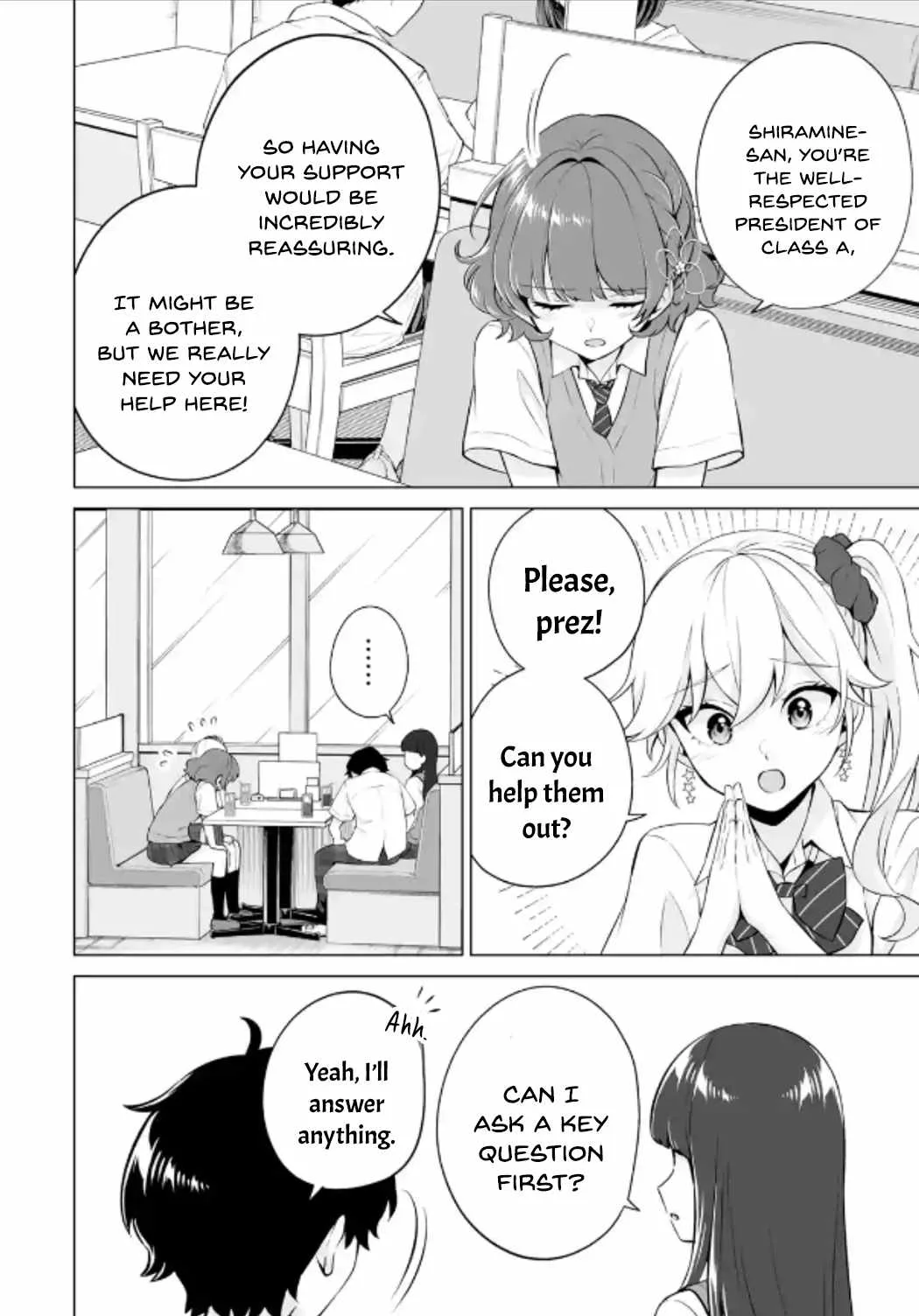 Please Leave Me Alone (For Some Reason, She Wants to Change a Lone Wolf's Helpless High School Life.) Chapter 21 page 14