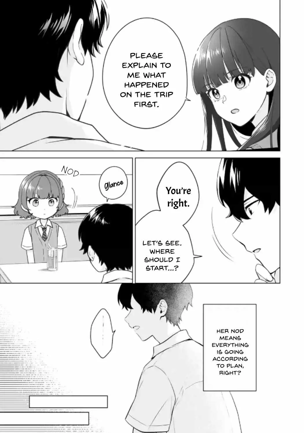 Please Leave Me Alone (For Some Reason, She Wants to Change a Lone Wolf's Helpless High School Life.) Chapter 21 page 11