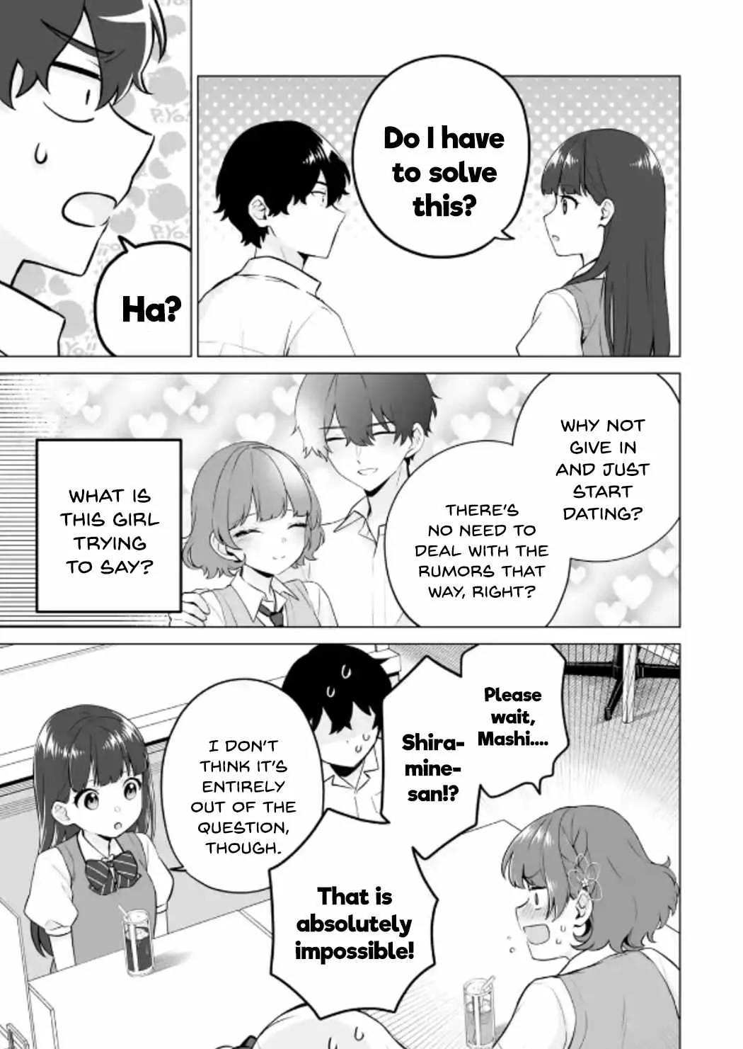 Please Leave Me Alone (For Some Reason, She Wants to Change a Lone Wolf's Helpless High School Life.) Chapter 21 page 15