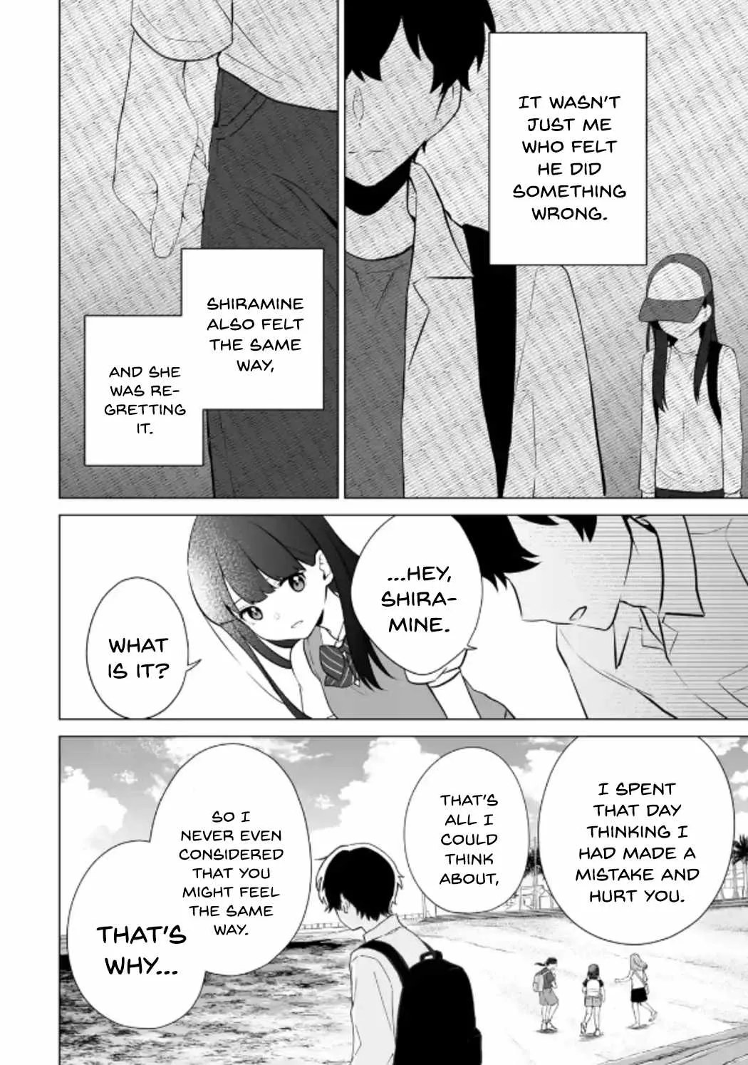 Please Leave Me Alone (For Some Reason, She Wants to Change a Lone Wolf's Helpless High School Life.) Chapter 21 page 22