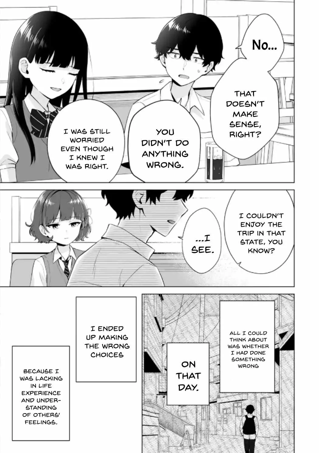Please Leave Me Alone (For Some Reason, She Wants to Change a Lone Wolf's Helpless High School Life.) Chapter 21 page 21