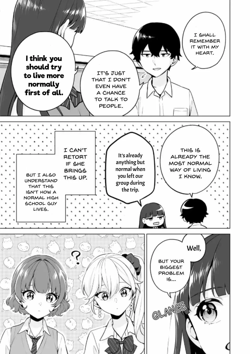 Please Leave Me Alone (For Some Reason, She Wants to Change a Lone Wolf's Helpless High School Life.) Chapter 21 page 29