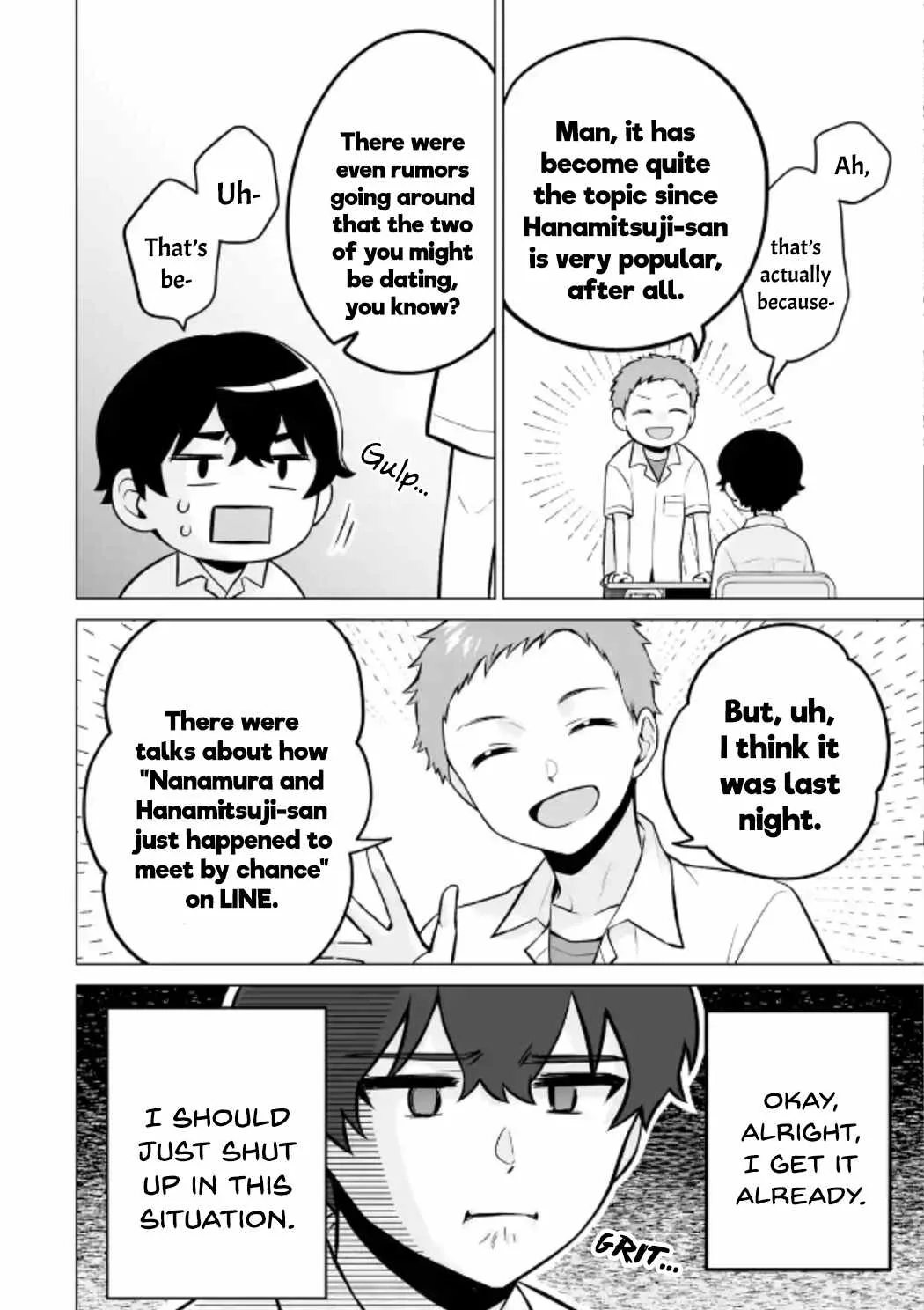 Please Leave Me Alone (For Some Reason, She Wants to Change a Lone Wolf's Helpless High School Life.) Chapter 22 page 6