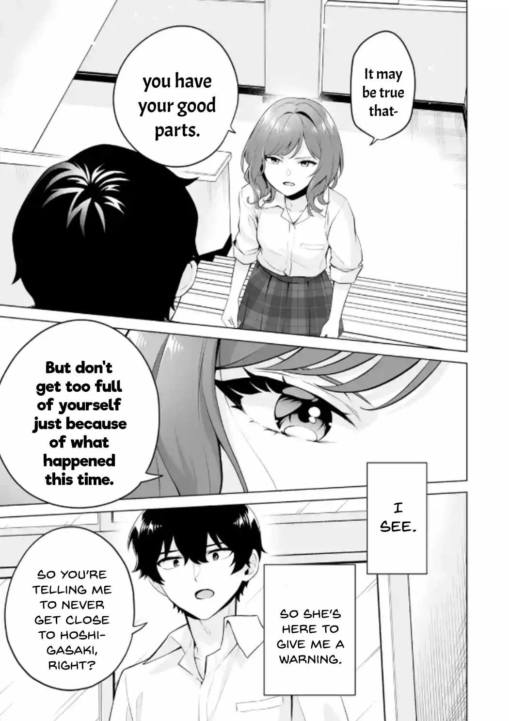 Please Leave Me Alone (For Some Reason, She Wants to Change a Lone Wolf's Helpless High School Life.) Chapter 22 page 19