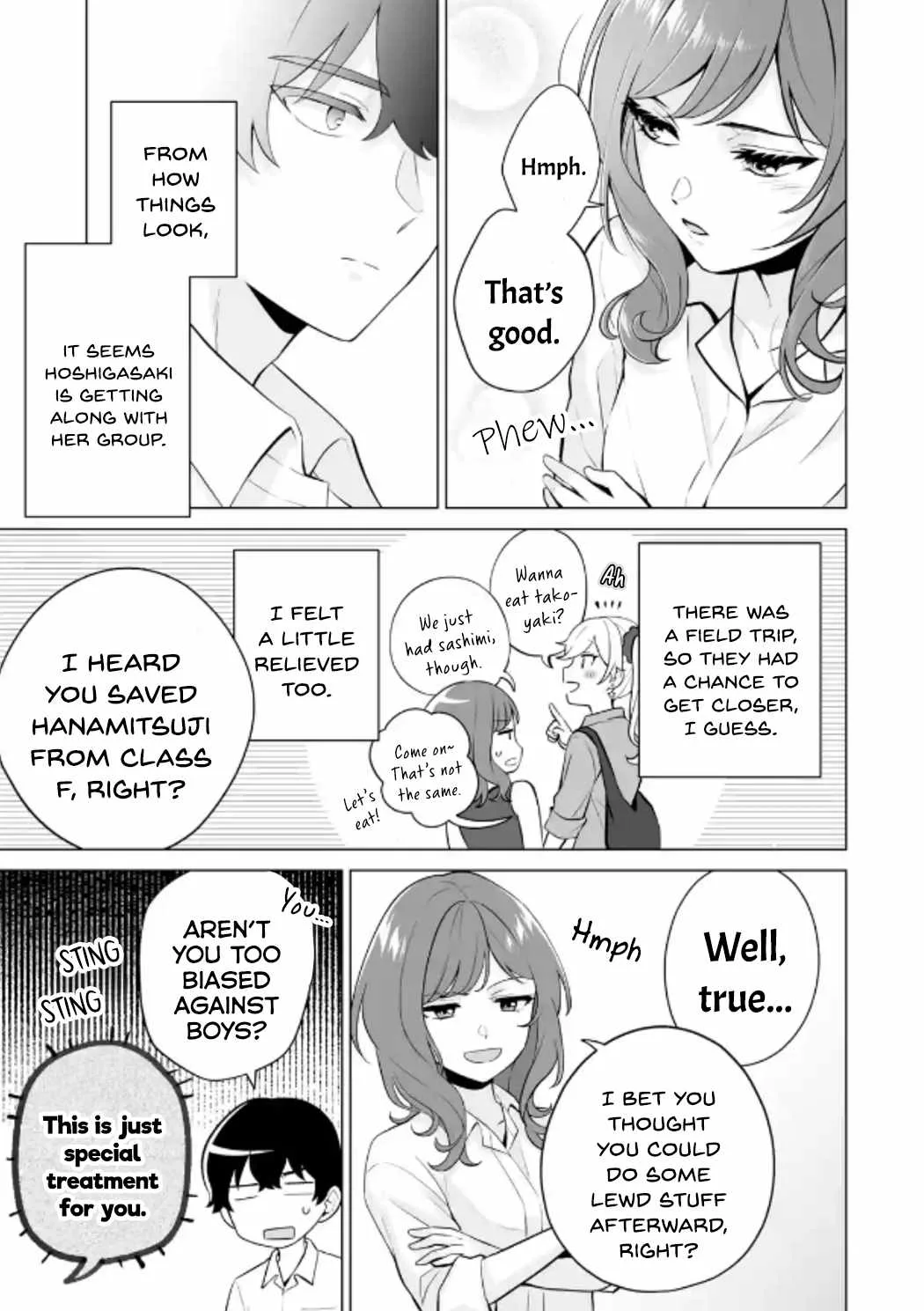 Please Leave Me Alone (For Some Reason, She Wants to Change a Lone Wolf's Helpless High School Life.) Chapter 22 page 17