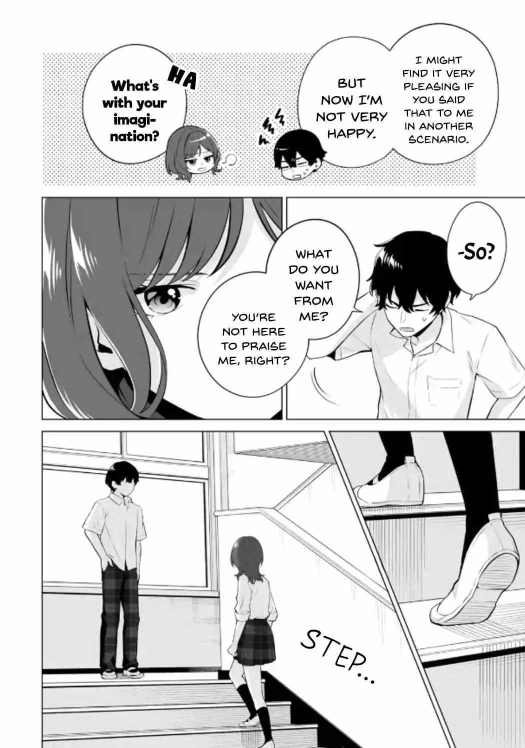 Please Leave Me Alone (For Some Reason, She Wants to Change a Lone Wolf's Helpless High School Life.) Chapter 22 page 18