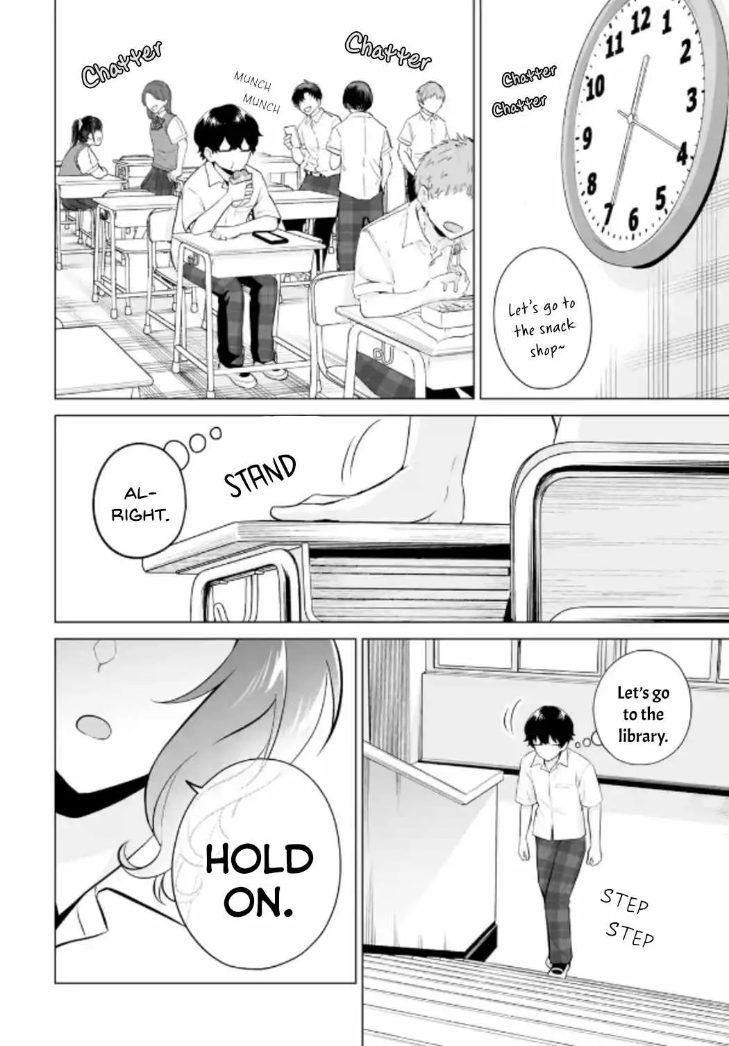 Please Leave Me Alone (For Some Reason, She Wants to Change a Lone Wolf's Helpless High School Life.) Chapter 22 page 14
