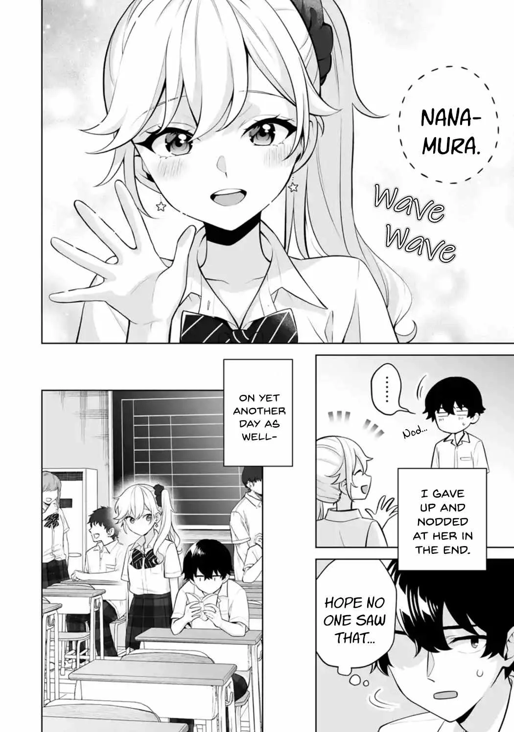 Please Leave Me Alone (For Some Reason, She Wants to Change a Lone Wolf's Helpless High School Life.) Chapter 23 page 4