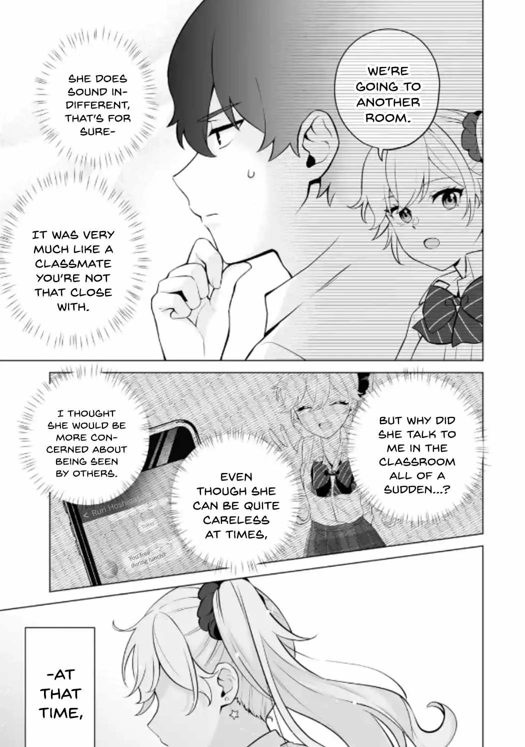 Please Leave Me Alone (For Some Reason, She Wants to Change a Lone Wolf's Helpless High School Life.) Chapter 22 page 29