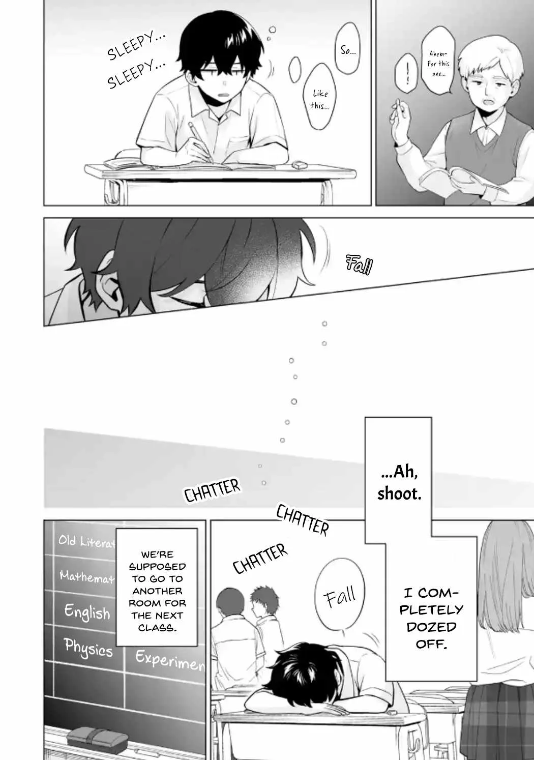 Please Leave Me Alone (For Some Reason, She Wants to Change a Lone Wolf's Helpless High School Life.) Chapter 22 page 24