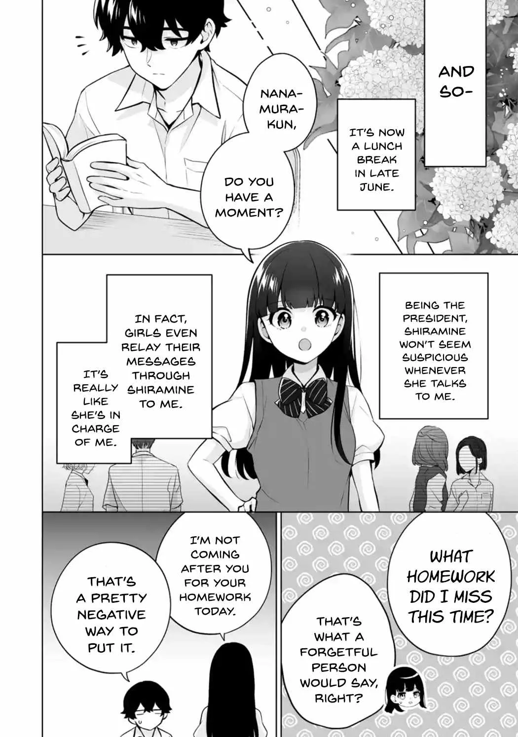 Please Leave Me Alone (For Some Reason, She Wants to Change a Lone Wolf's Helpless High School Life.) Chapter 23 page 18