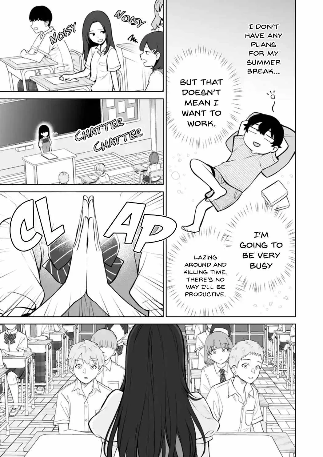 Please Leave Me Alone (For Some Reason, She Wants to Change a Lone Wolf's Helpless High School Life.) Chapter 23 page 25