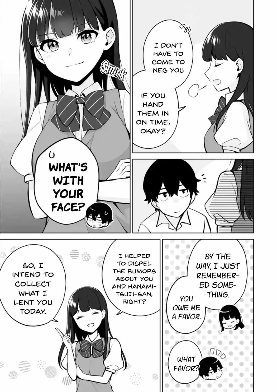 Please Leave Me Alone (For Some Reason, She Wants to Change a Lone Wolf's Helpless High School Life.) Chapter 23 page 19