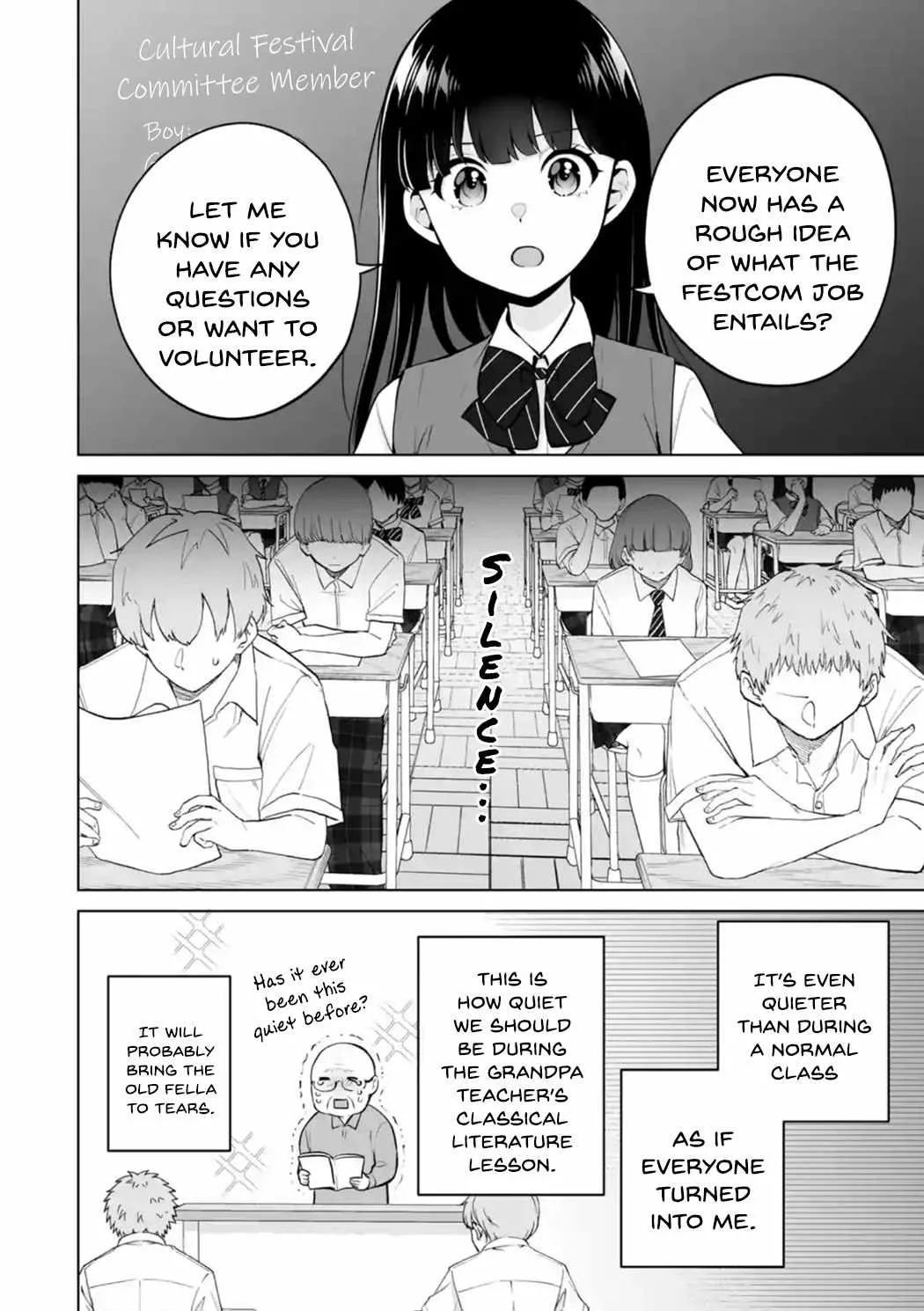 Please Leave Me Alone (For Some Reason, She Wants to Change a Lone Wolf's Helpless High School Life.) Chapter 23 page 26