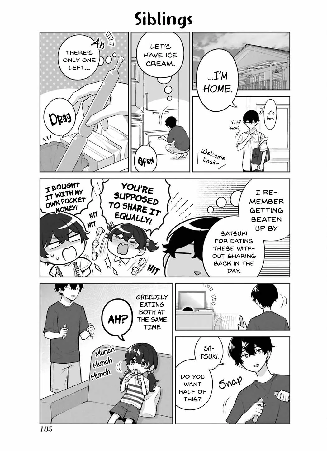 Please Leave Me Alone (For Some Reason, She Wants to Change a Lone Wolf's Helpless High School Life.) Chapter 23.5 page 5