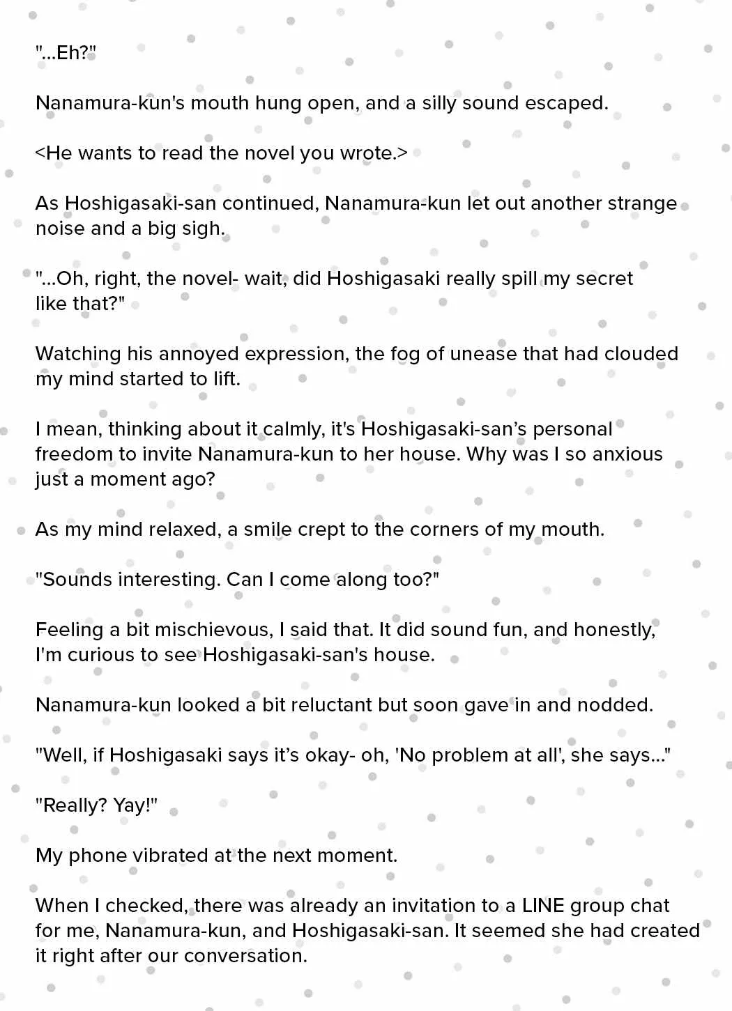 Please Leave Me Alone (For Some Reason, She Wants to Change a Lone Wolf's Helpless High School Life.) Chapter 23.5 page 10