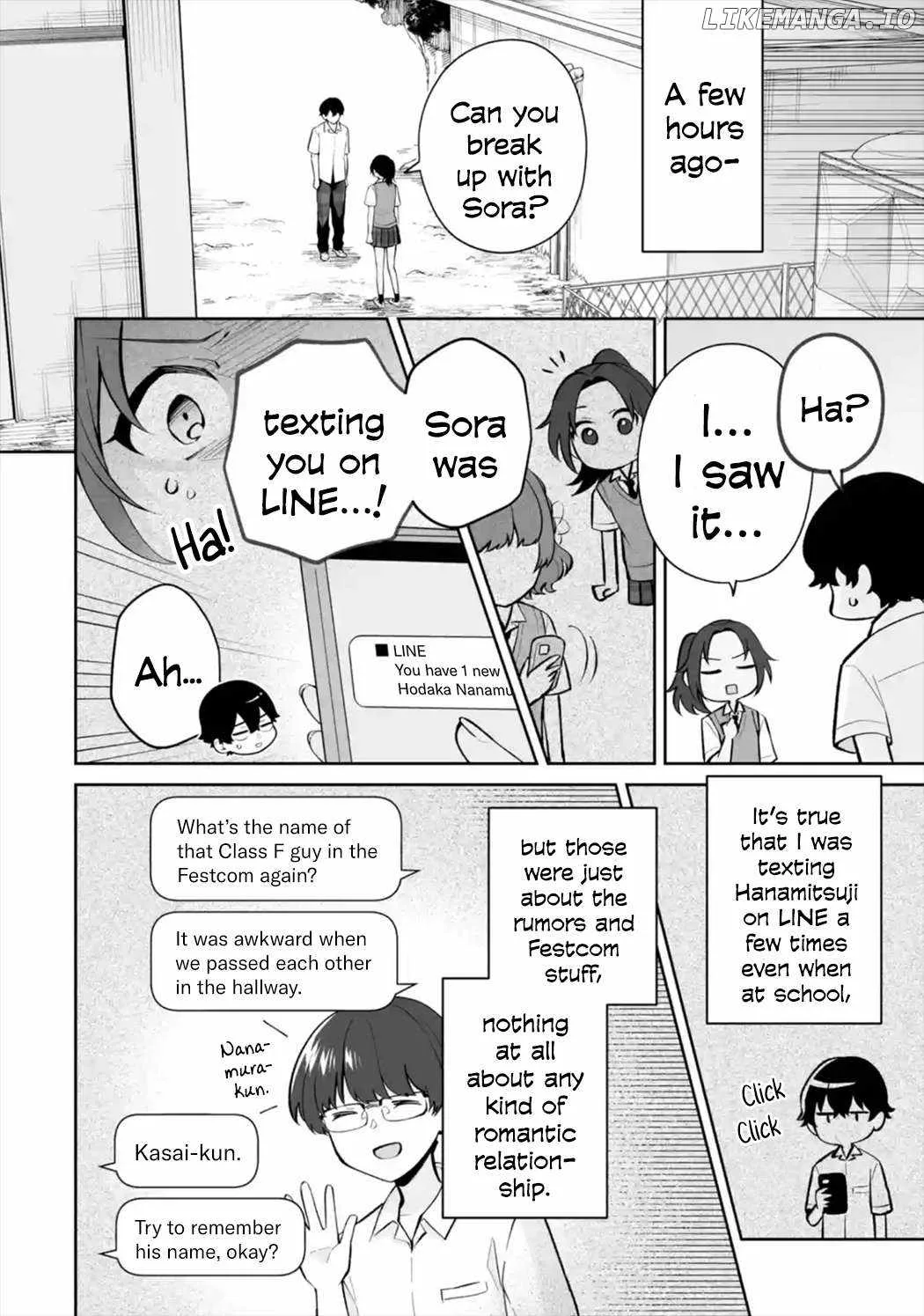 Please Leave Me Alone (For Some Reason, She Wants to Change a Lone Wolf's Helpless High School Life.) Chapter 26 page 2