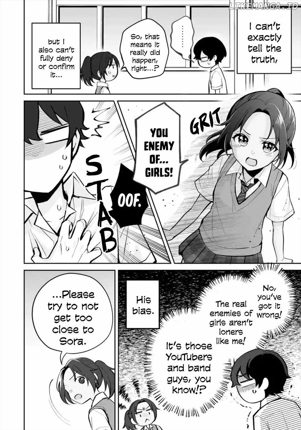Please Leave Me Alone (For Some Reason, She Wants to Change a Lone Wolf's Helpless High School Life.) Chapter 26 page 4