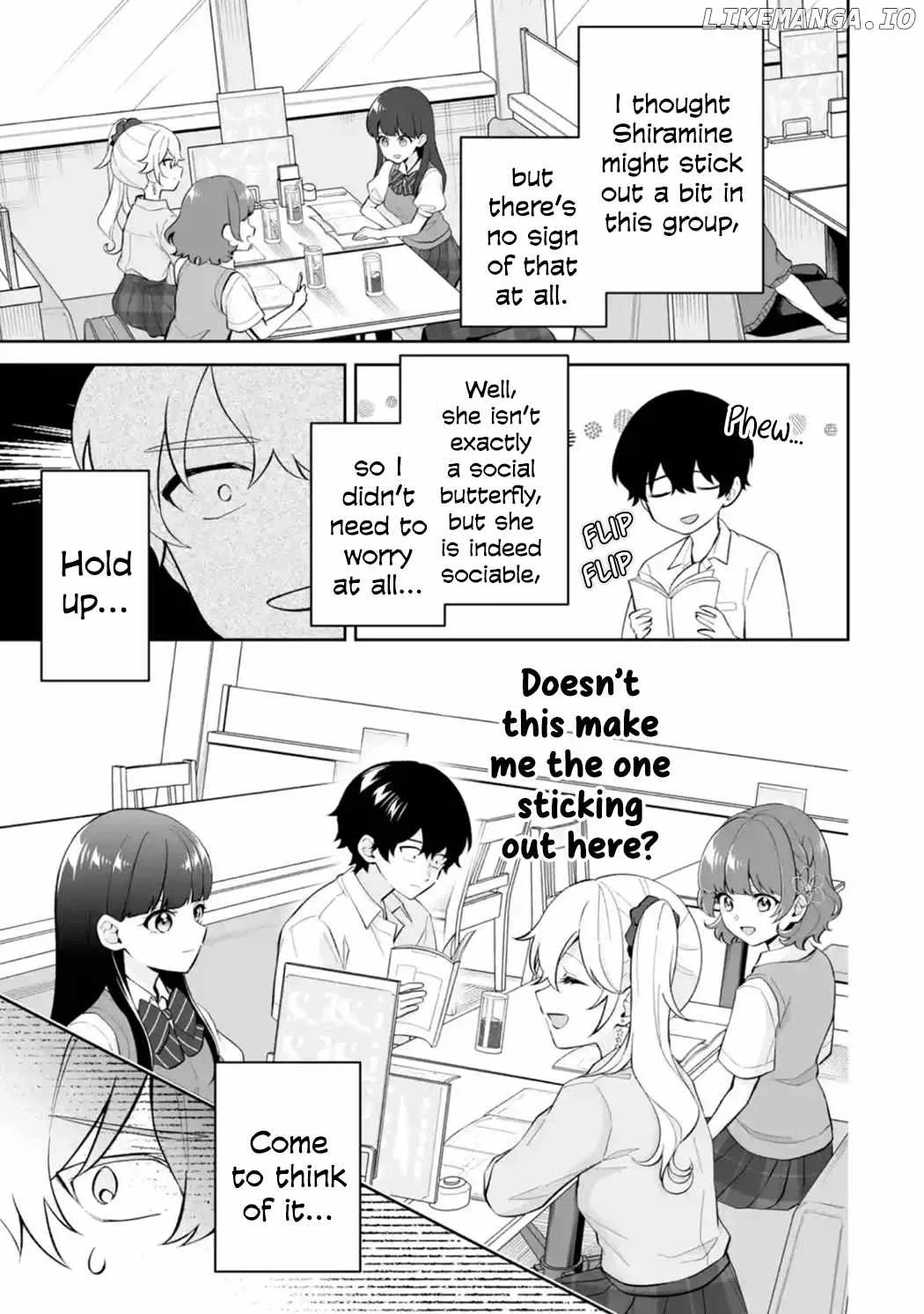 Please Leave Me Alone (For Some Reason, She Wants to Change a Lone Wolf's Helpless High School Life.) Chapter 27 page 5