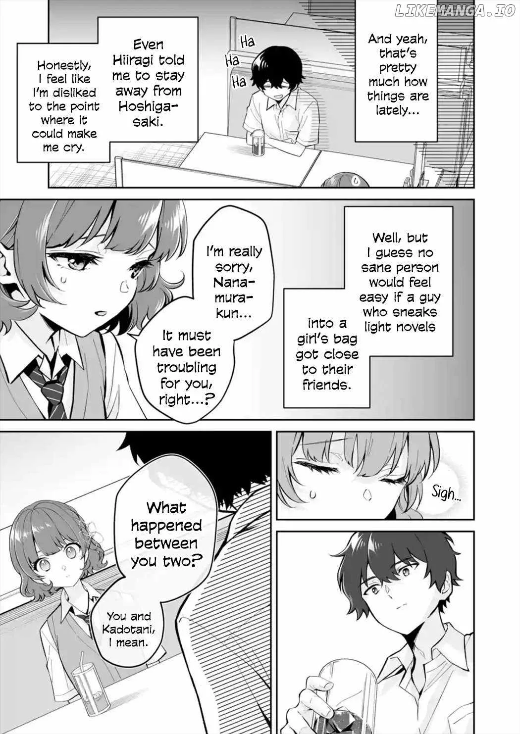 Please Leave Me Alone (For Some Reason, She Wants to Change a Lone Wolf's Helpless High School Life.) Chapter 26 page 5