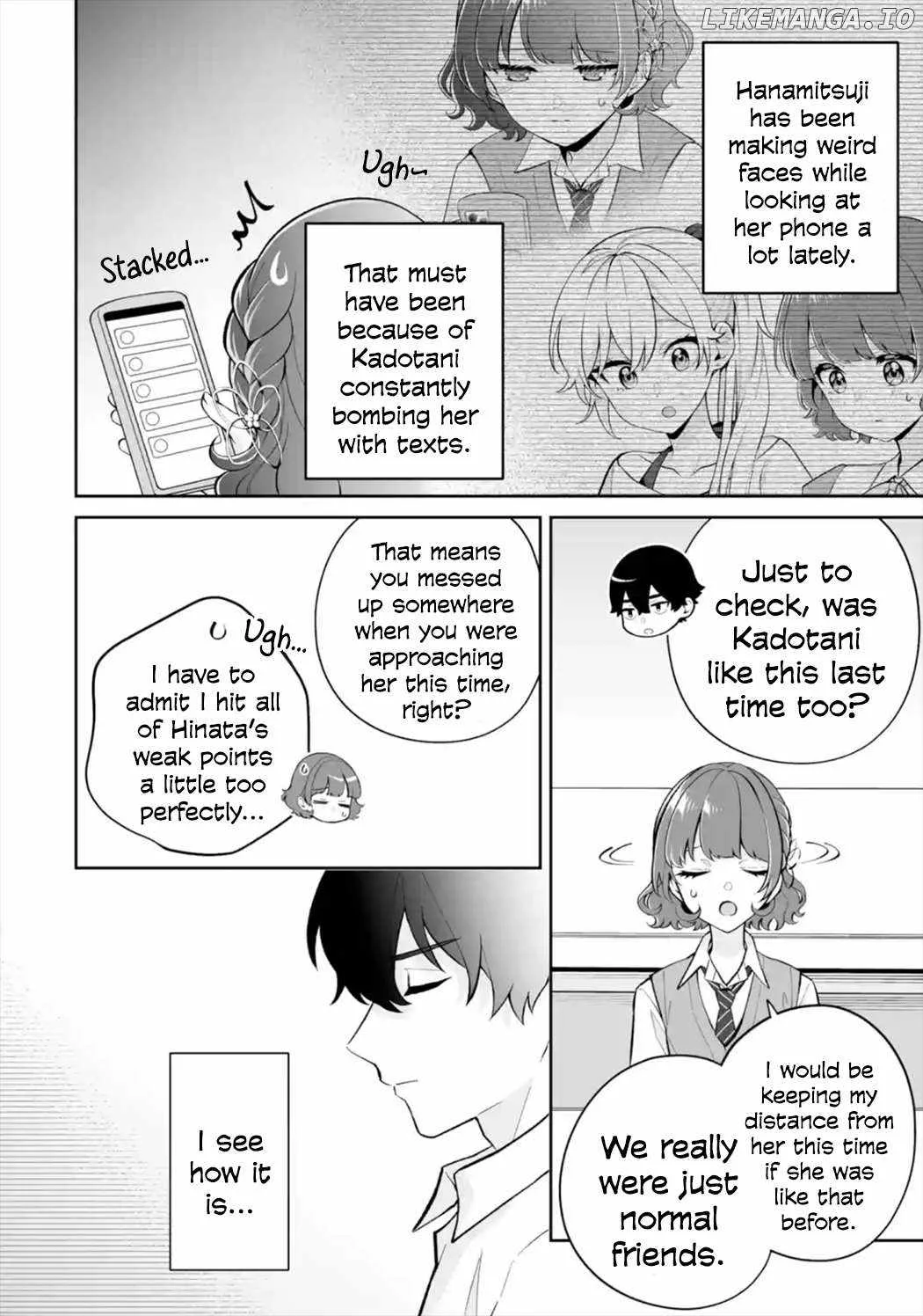 Please Leave Me Alone (For Some Reason, She Wants to Change a Lone Wolf's Helpless High School Life.) Chapter 26 page 10