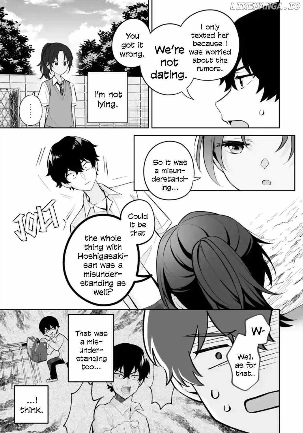 Please Leave Me Alone (For Some Reason, She Wants to Change a Lone Wolf's Helpless High School Life.) Chapter 26 page 3