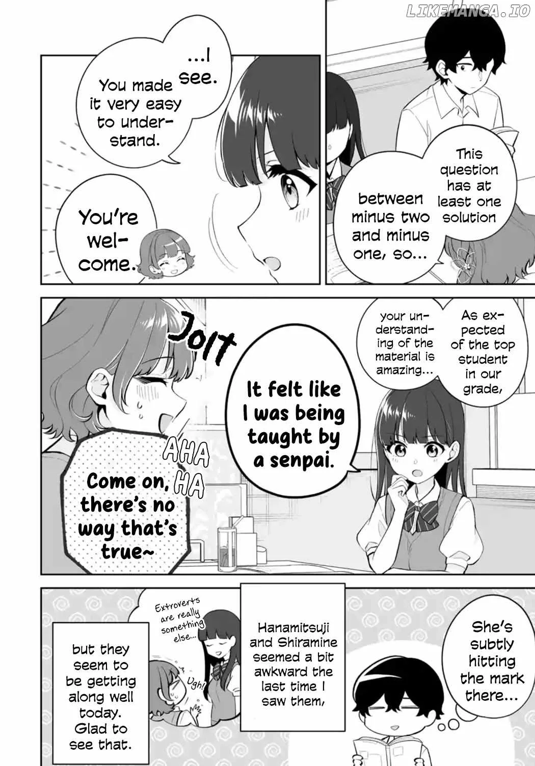 Please Leave Me Alone (For Some Reason, She Wants to Change a Lone Wolf's Helpless High School Life.) Chapter 27 page 4