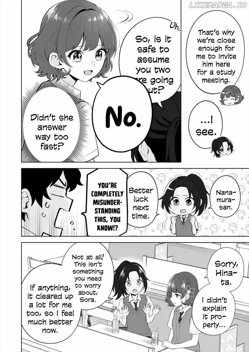 Please Leave Me Alone (For Some Reason, She Wants to Change a Lone Wolf's Helpless High School Life.) Chapter 28 page 4