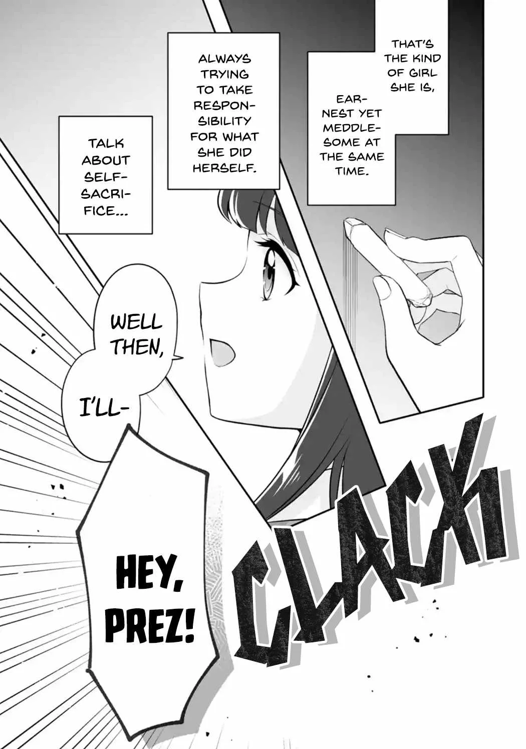 Please Leave Me Alone (For Some Reason, She Wants to Change a Lone Wolf's Helpless High School Life.) Chapter 24 page 9
